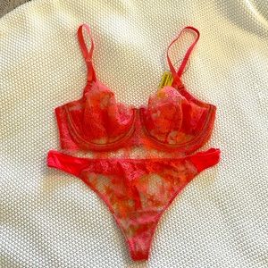 Skarlett Blue Entice Balconette Bra and Thong